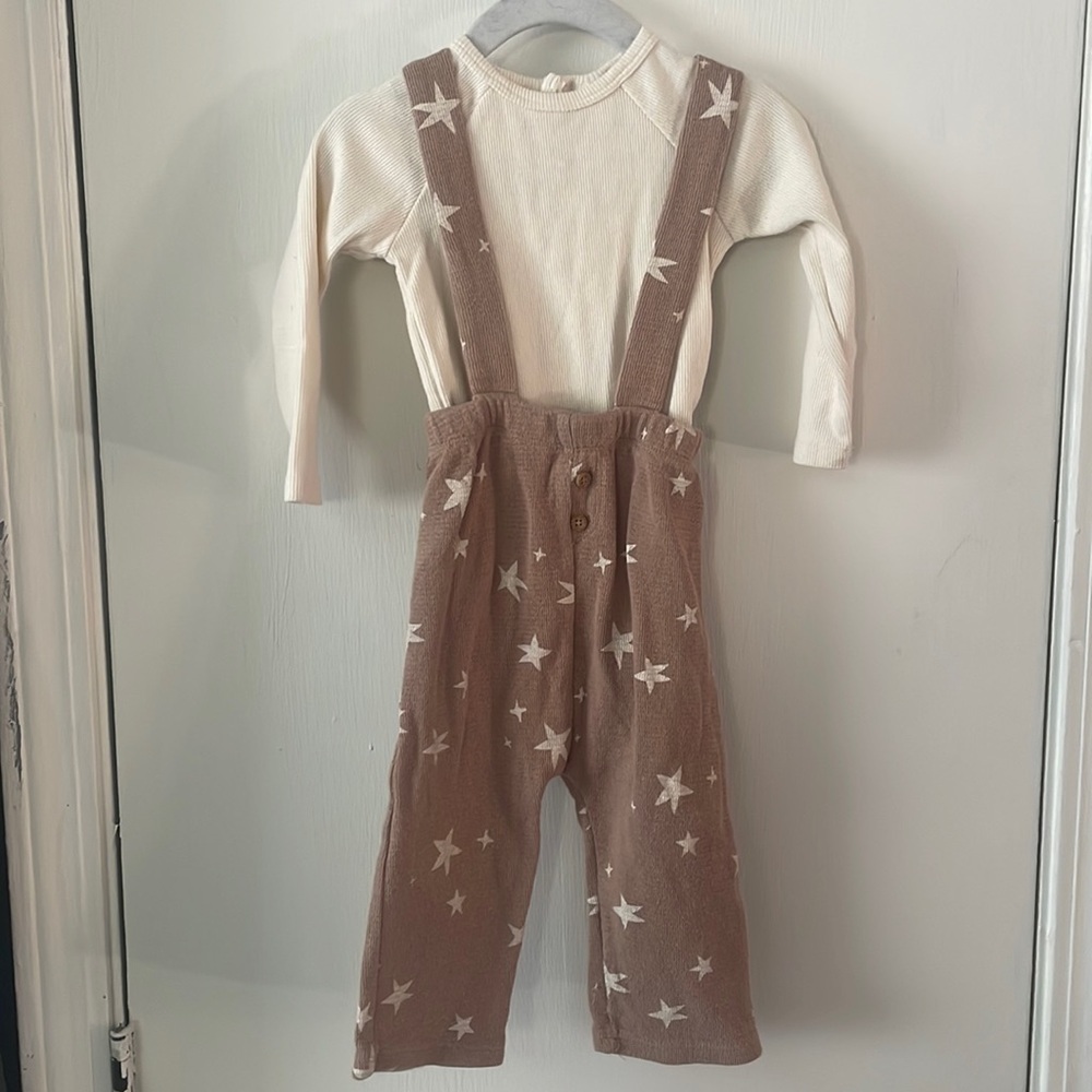 Grayson Collective 2 piece overall set